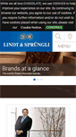 Mobile Screenshot of lindt-spruengli.com